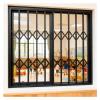 Foldable Child-Safe Window Security Grille, Customizable, 55.1 x 51.2 in view 1