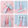 TOYANDONA 3-Pack Baby Toothbrushes for Toddlers, Soft Bristles, Non-Slip Handle view 3