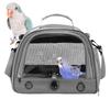 Portable Bird Travel Bag - Breathable Carrier with Zipper view 1