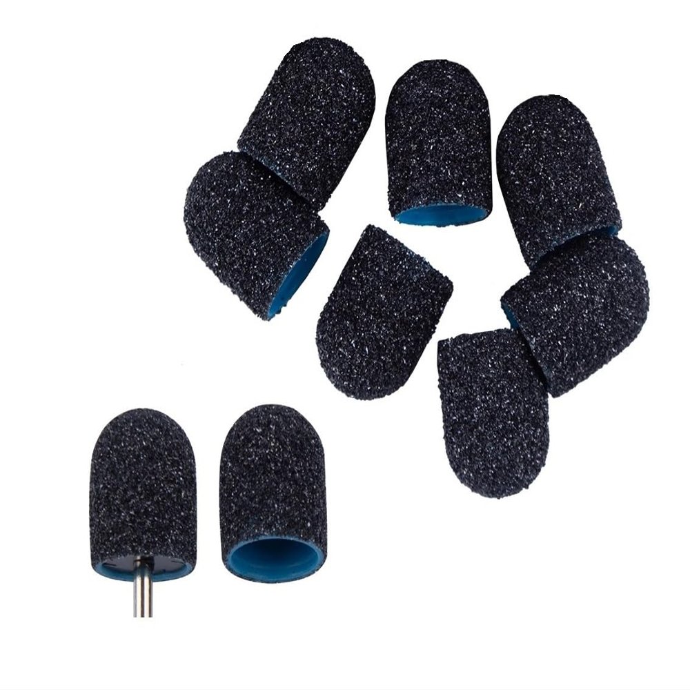Nail Art Sanding Bands, Sanding Caps and Drill Attachments, 50 Pieces