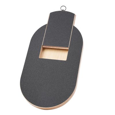 Interactive Wooden Dog Scratch Board
