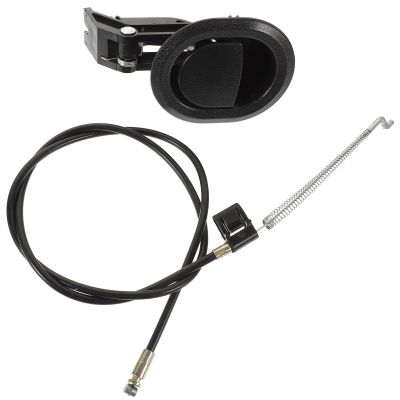 ERINGOGO Recliner Release Handle, ABS and Steel Cable Replacement Part, Easy Installation, Black Cable Handle