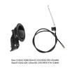 ERINGOGO Recliner Release Handle, ABS and Steel Cable Replacement Part, Easy Installation, Black Cable Handle view 2
