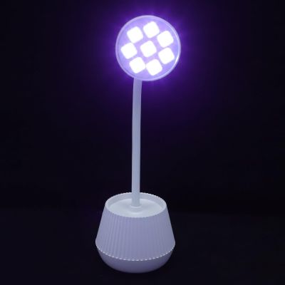 24W White LED Gooseneck Nail Lamp for Gel Nails
