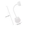 24W White LED Gooseneck Nail Lamp for Gel Nails view 2