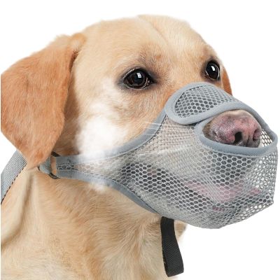 Sollee Dog Muzzle to Help Prevent Barking | Breathable, Washable