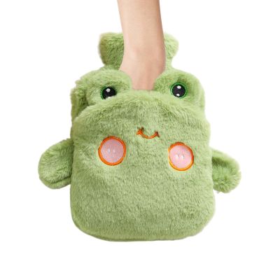 1-Liter Hot Water Bottle with Animal Design