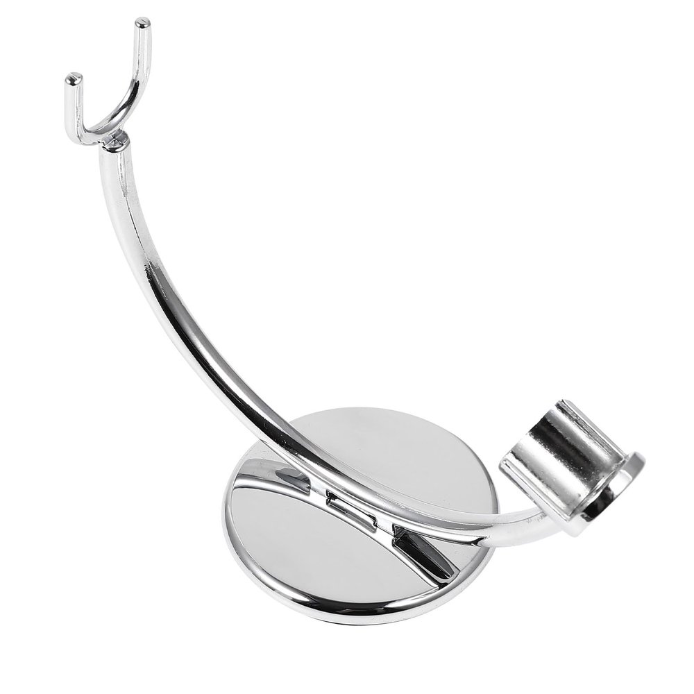 LIFKOME Silver Zinc Alloy Razor Stand for Men
