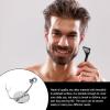 LIFKOME Silver Zinc Alloy Razor Stand for Men view 4