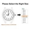 14/16/18/20/22/24 mm Quick-Release Stainless Steel Watch Band with Metal Folding Clasp view 3