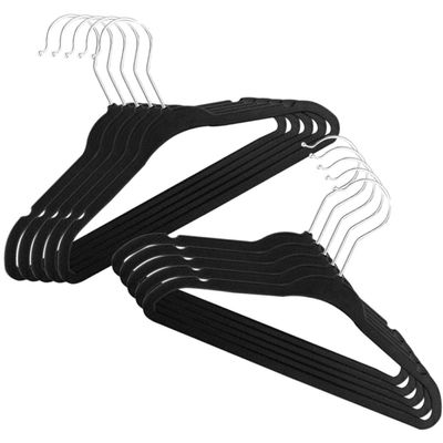Angoily Kids’ Hangers, 10-Pack, 28 cm, Black