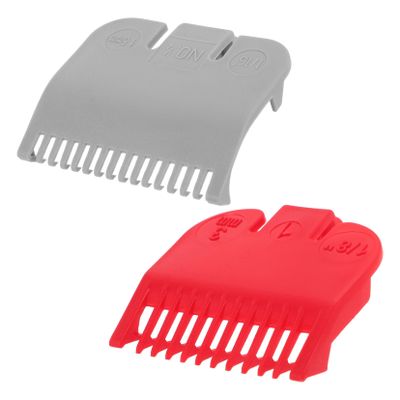 Veemoon 2-Piece Hair Clipper Guard Set with Length Guide, Color-Coded Replacement Combs for Precise Cutting