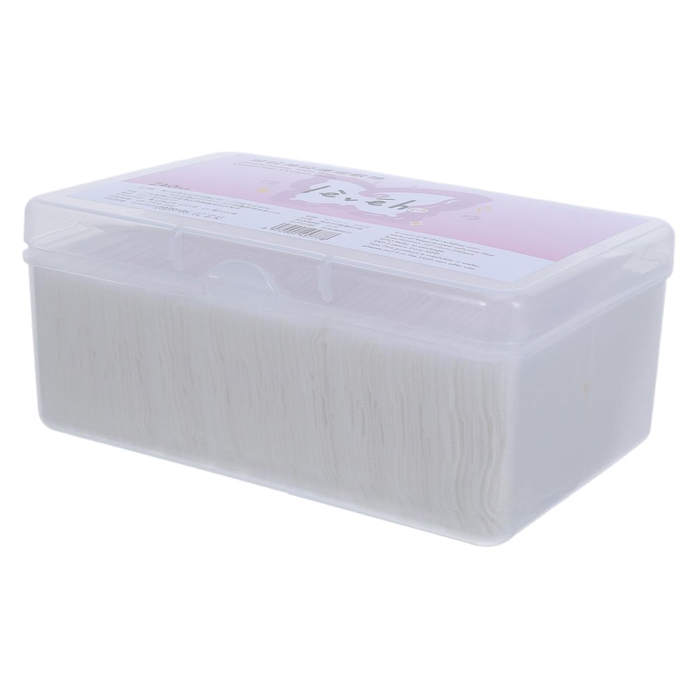 White Nonwoven Cotton Pads for Makeup Removal