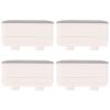 Ipetboom Toilet Seat Bumpers - 4 Pairs view 1