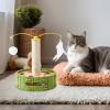 Cat Scratching Post with Ball Track view 2