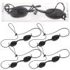 Healvian 5-Piece Black PVC Infrared Light Eye Protection Glasses view 1