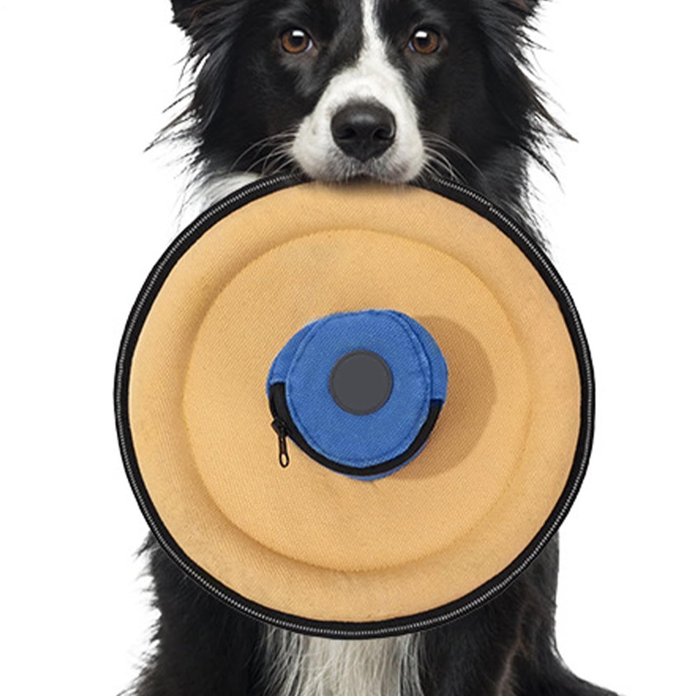 Generic Puppy Flying Discs | Flying Disc with Treat Pocket