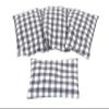 Cherry Pit Heating Pad Set, 36 x 18 cm + 17 x 11 cm, 3-Chamber, Gray Plaid view 1