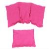 Cherry Pit Heating Pad Set, 36 x 18 cm + Small Pad, Pink Solid view 1