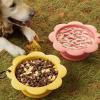 Haofy Large Collapsible Dog Bowl, Portable Silicone Pet Food Bowl, Easy-to-Clean Travel Bowl for Hiking and Outdoors (Pink) view 4