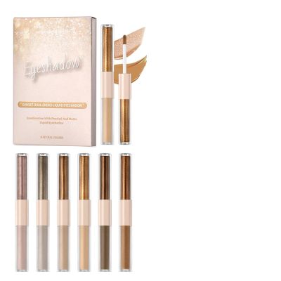 6-Piece Double-Ended Highly Pigmented Liquid Eyeshadow Set