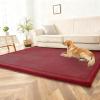 Lrisveana Kids' Rug 59 x 59 in, Extra-Thick Non-Slip Baby Crawling Mat, 0.8 in Thick Foam Play Mat view 3