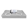 Stretchable Far-Infrared Sauna Blanket with Sleeves, Silver view 1