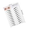 2 Black Paper Eyebrow Styling Stickers for Women view 2