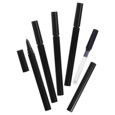 HAKIDZEL 3-Piece Refillable Eyeliner Tubes with Various Brush Tips