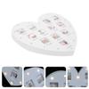 Heart-Shaped Growth Photo Frame with Light, 12 Photos, Acrylic view 4