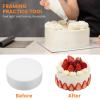 OFFIGAM 2-Piece Foam Cake Dummy Set, Heart and Round Shapes view 2