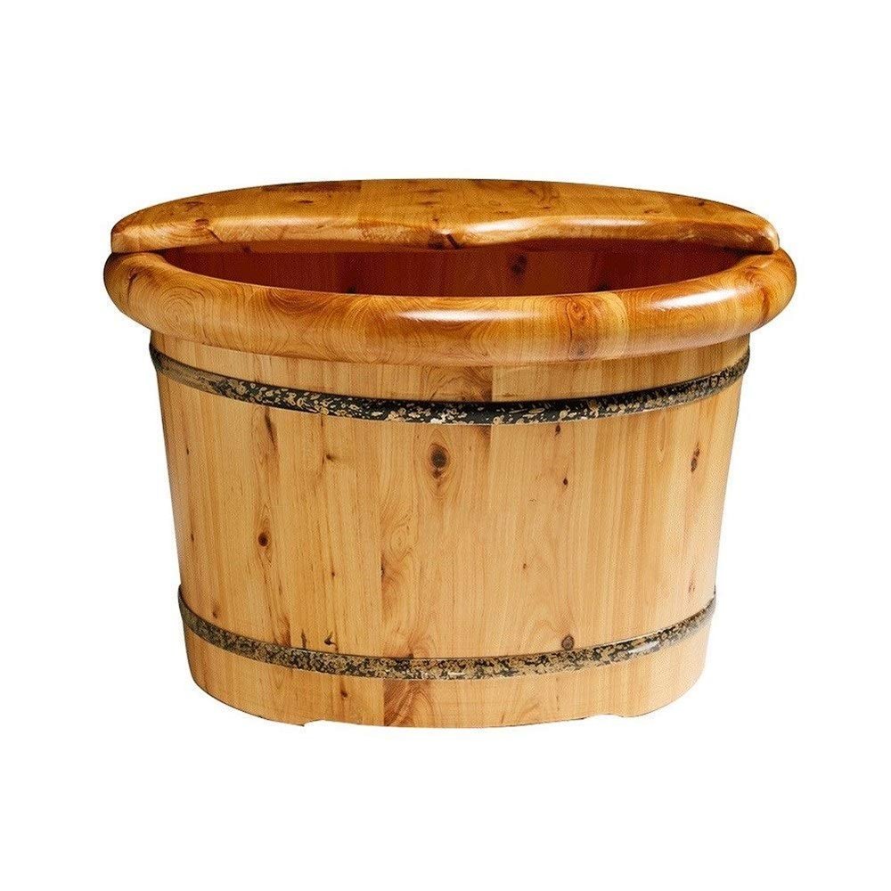 ASerZenith Solid Wood Foot Bath Tub