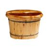 ASerZenith Solid Wood Foot Bath Tub view 1