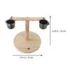 HANABASS Parrot Playground - Space-Saving & Handmade view 3