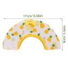 LIGHTAOTAO Yellow Fabric Protective Collar for Parrots, Anti-Bite Neck Ring view 2