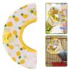 LIGHTAOTAO Yellow Fabric Protective Collar for Parrots, Anti-Bite Neck Ring view 4