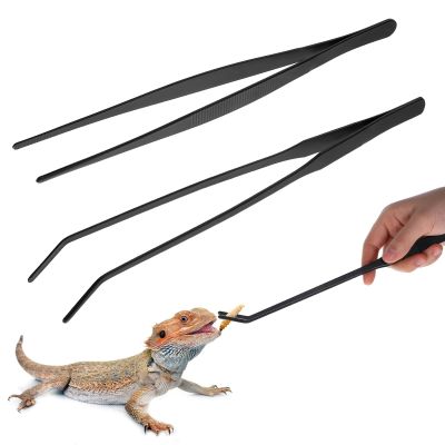 Aquarium Tweezers, 2 PCS Stainless Steel Feeding Tweezers