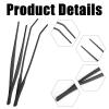 Aquarium Tweezers, 2 PCS Stainless Steel Feeding Tweezers view 3