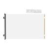 140 cm Dog Gate, Transparent PVC Safety Barrier, No Drilling, Indoor and Outdoor Pet Gate view 1
