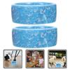 Hamster Ceramic Food Bowls, 2-Pack, Wear-Resistant, Christmas Party view 4