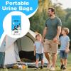 Emergency Travel Urinal Bag, 900 cc Large Capacity, Unisex Funnel, Leak-Proof, for Men, Women, Children, and Bedridden Users view 2