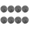 HAKIDZEL 8-Piece Stainless Steel Ball Scrubbers for Pots view 1