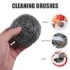 HAKIDZEL 8-Piece Stainless Steel Ball Scrubbers for Pots view 3