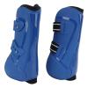 Segrehy Horse Front-Leg Support Boots, Durable PU-Neoprene Protective Training and Jumping Boots, Blue, XL view 1