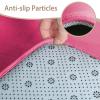 Stqyeiw 3 cm Thick Baby Play Rug, Memory Foam Crawling Mat, Rose Red, 70 x 200 cm view 4