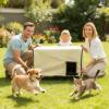 Generic Dog Kennel Cover, Breathable, Shading, Insulated view 2