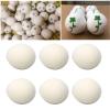 CFTGIW 6-Pack Wool Dryer Balls, High Density, 4 cm view 2
