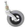 6-Inch Gray PU Inflatable Wheelchair Replacement Front Wheel view 2
