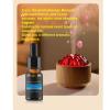 Greensen Essential Oil Diffuser, 300 mL USB Aromatherapy Humidifier with Realistic Campfire Design, 2 Light Modes, Light Wood Grain view 4
