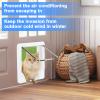 Indoor Cat Door - Pet Access Door, 4-Way Locking view 3